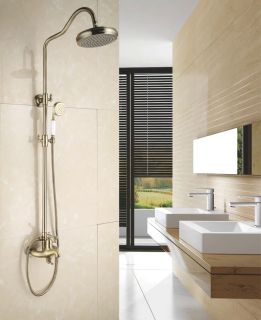 Душевая стойка Rose R0136Q бронза